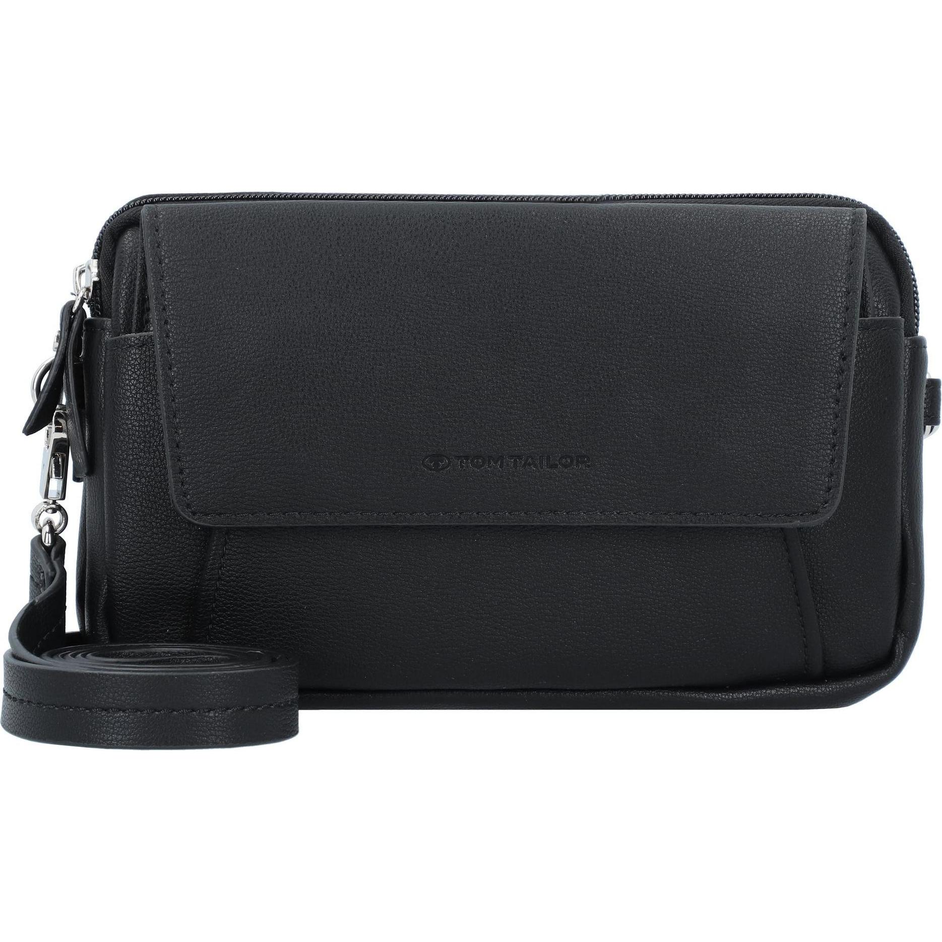 Tom Tailor, Handtasche, Tilly Umhängetasche 21.5 cm, Schwarz