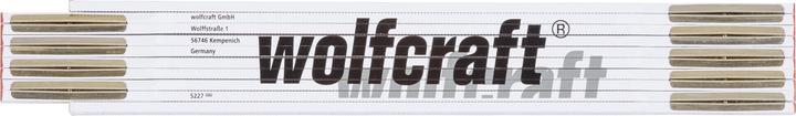 Actual product image wolfcraft folding rule (cm, mm)