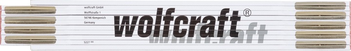 Actual product image wolfcraft folding rule (cm, mm)