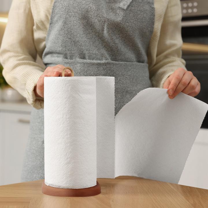 Actual product image Relaxdays Kitchen roll holder