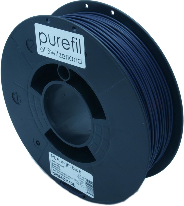 Actual product image Purefil Filament (PLA, 1.75 mm, 350 g, Blue)