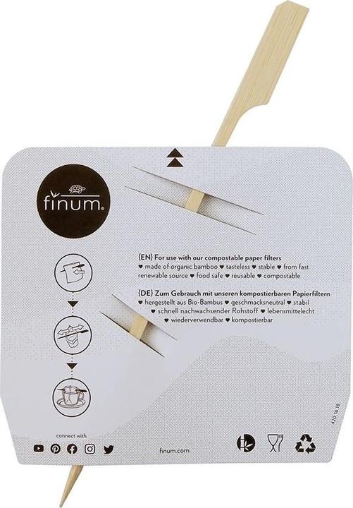 Immagine prodotto Finum Teacup Set, Material: Papier, Detailfarbe: Weiss