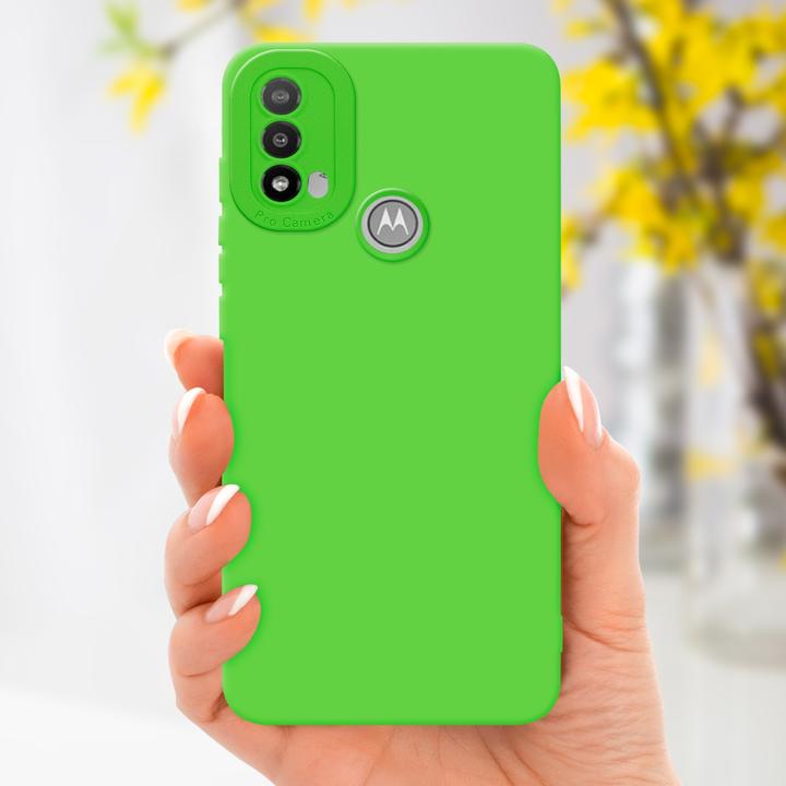 Produktbild Cadorabo Hülle für Motorola MOTO E20 im TPU Fluid LM162 Style (Motorola Moto E20)