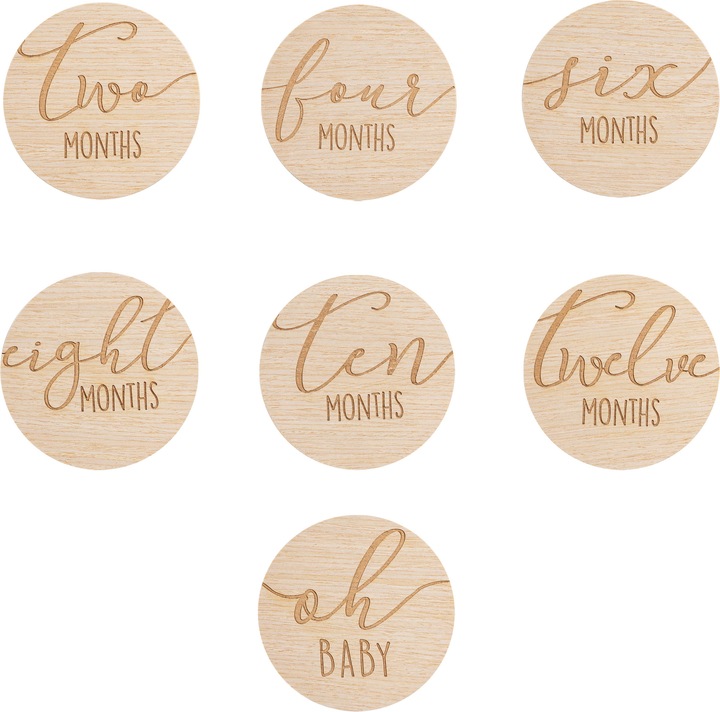 Actual product image Pearhead Milestones of pregnancy