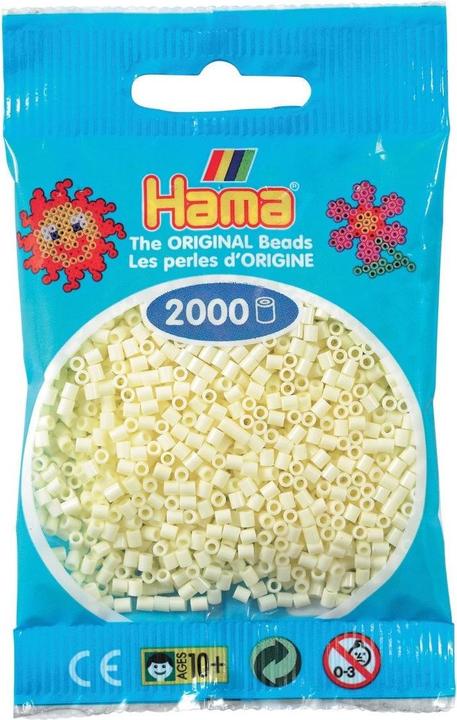 Produktbild Hama mini perler 2000stk creme