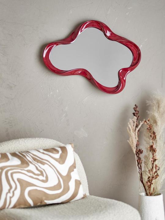 Immagine prodotto Bloomingville - Violeta Wall Mirror - Red - Polyresin (47 x 61.50 cm)