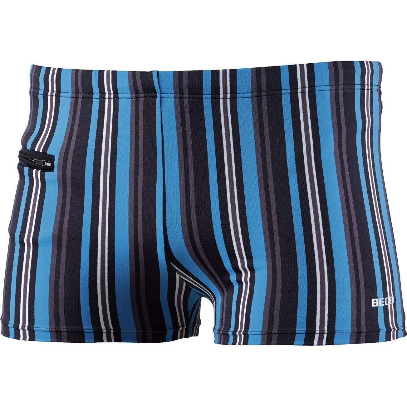 Beco, Herren, Badehose, Beermann GmbH Badehose Herren Standard grau/blau 13, Blau, (13)