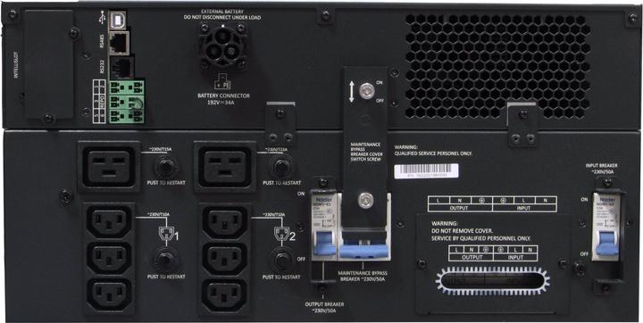 Image du produit Vertiv Liebert GXT5 5000VA/5000W RM 5U Hardwire IntelliSlot USB RS485 RS232 18min Runtime (5000 VA, 5000 W, Double convertisseur en ligne Onduleur)