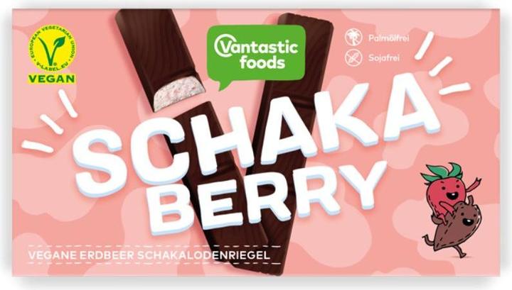 Produktbild Vantastic Foods Schakaberry Riegel (100 g)