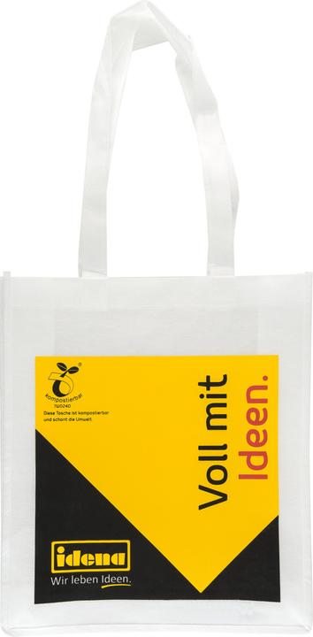 Idena Sacchetto di trasporto taglia M compostabile 30x35x10cm