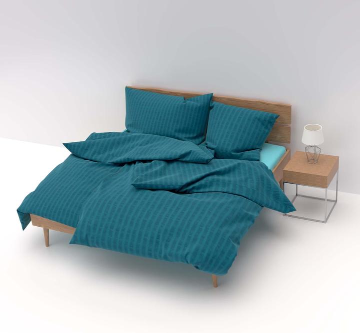 Produktbild Lotus Bettwaren Bettwäsche Satin Seersucker uni (Duvetbezug, 240 x 240 cm)