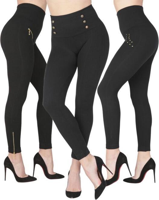 Produktbild Vedia Chiara Pants, 3er-Pack, schwarz (L, XL)