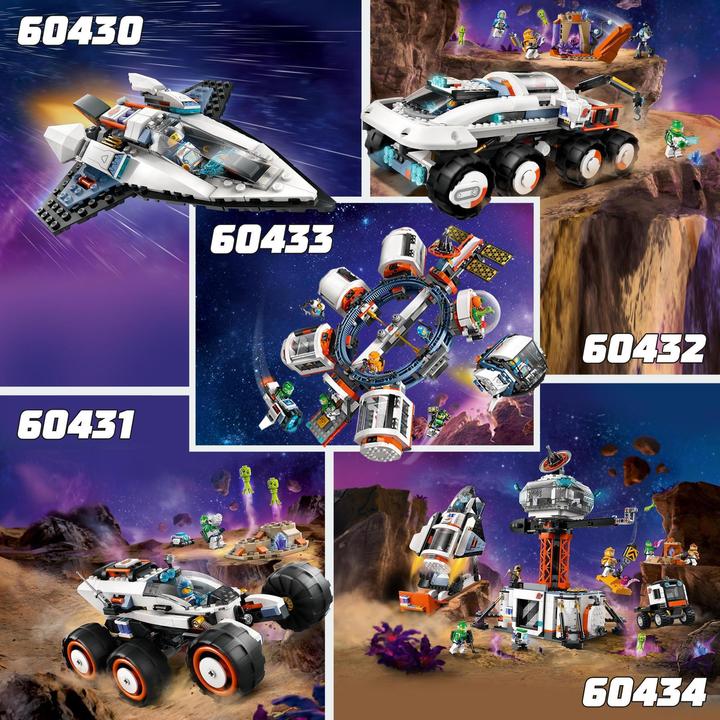 Image du produit LEGO 60434 Base spatiale avec rampe de lancement (60434, LEGO City)