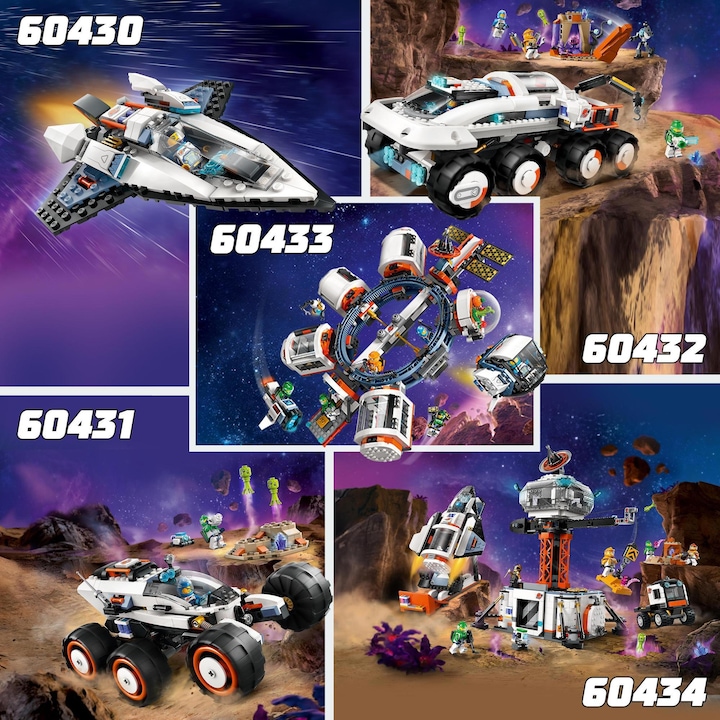 Image du produit LEGO 60434 Base spatiale avec rampe de lancement (60434, LEGO City)