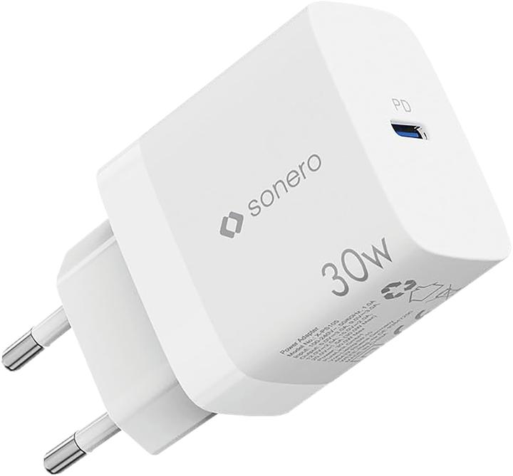 Purelink Sonero SON X-PS106 USB charger 30 W GaN PD 1x USB-C white (30 W, 1 portion)