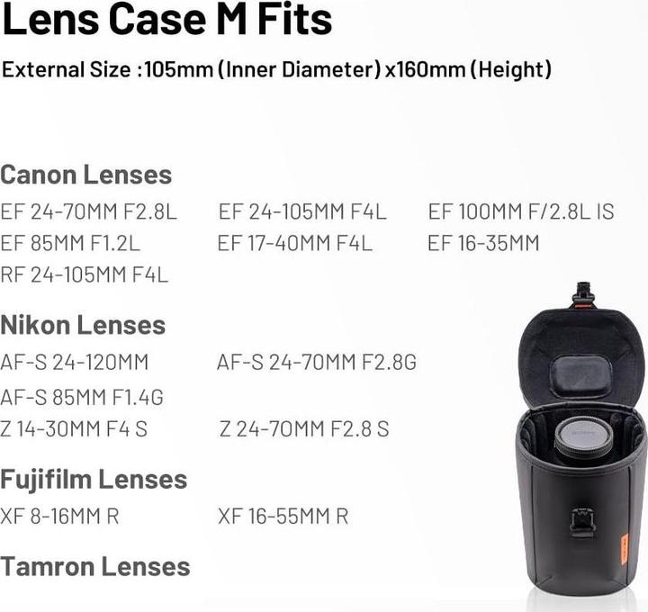 Produktbild Pgytech Lens Case M (Fotorucksack)