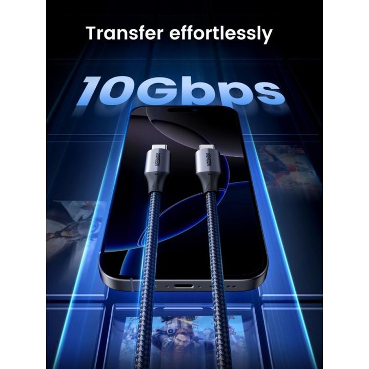 Actual product image Ugreen USB C – USB C (1 m, 100 W)