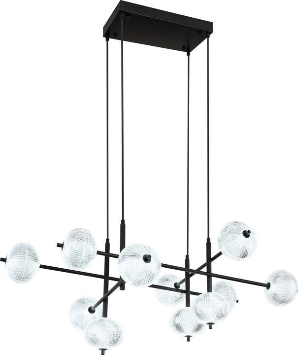 Produktbild Globo Hängeleuchte Metall Schwarz Matt, 1xled