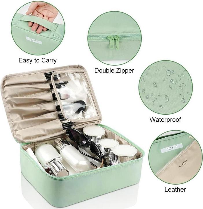 Produktbild Only-Bags.Store Kosmetiktasche, wasserdichte Kosmetiktasche, Reisekosmetiktasche, tragbare Kosmetiktasche