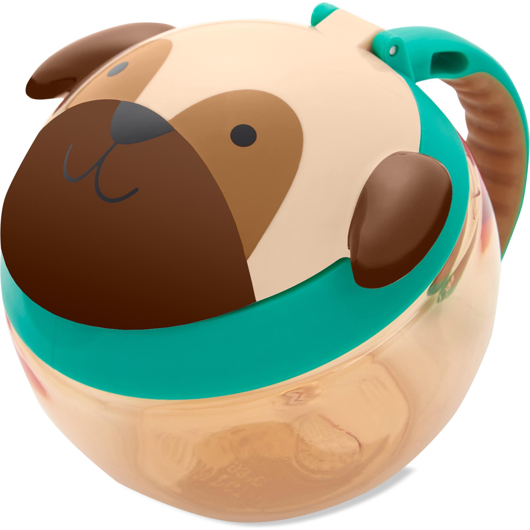 Skiphop, Kindergeschirr + Kinderbesteck, Zoo Mops