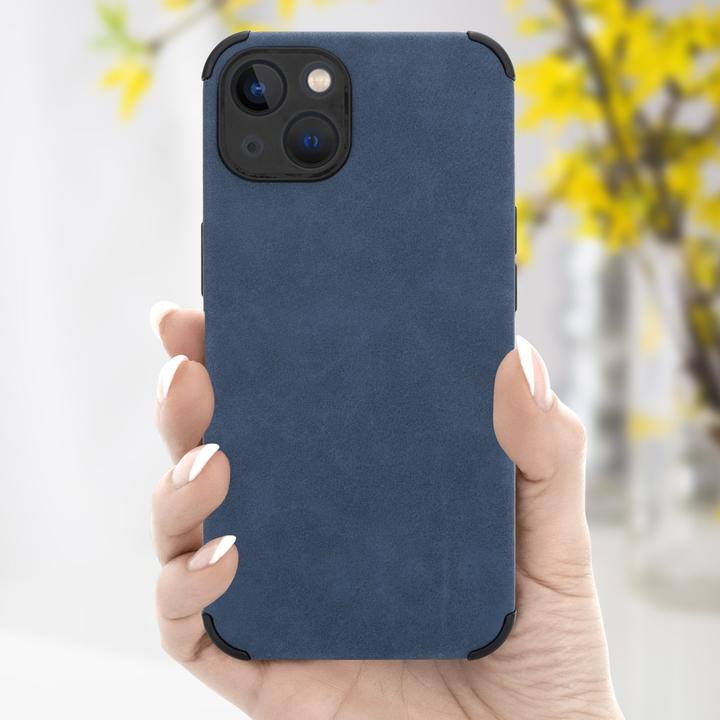 Actual product image Cadorabo Case for Apple iPhone 13 in TPU Matt Leather LM161 Style (Apple iPhone 13)