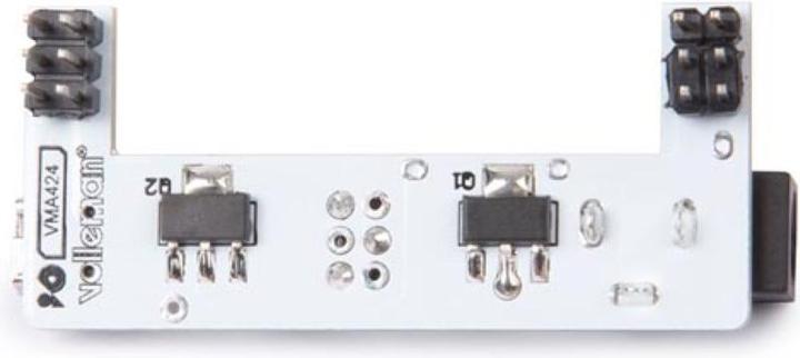Image du produit Whadda Module d'alimentation 2 canaux pour cartes enfichables 3.3 V / 5 V