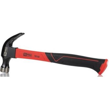 Rs Pro, Hammer, Hammer, Klauenhammer Flach aus C-Stahl Fiberglas-Stiel 450g 340 mm (450 g)