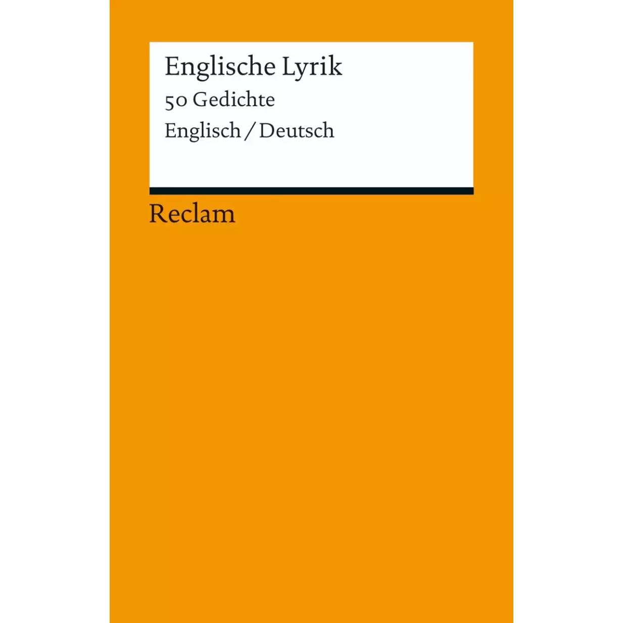 Englische Lyrik, Belletristik von Raimund Borgmeier
