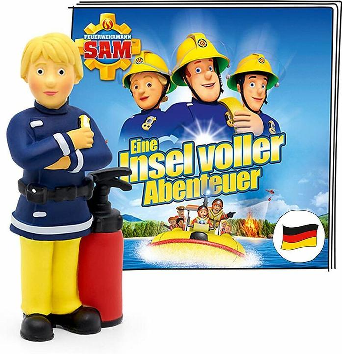 Actual product image Tonies Fireman Sam- An island full of adventures (German)