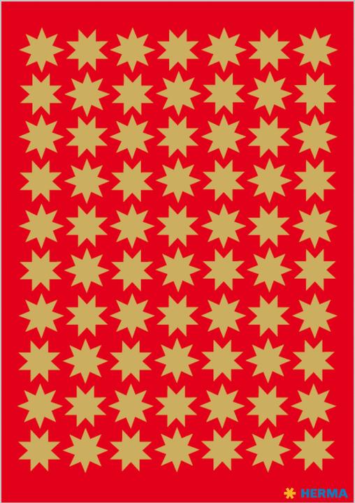 Produktbild HERMA Sticker Sterne (210 Sticker)