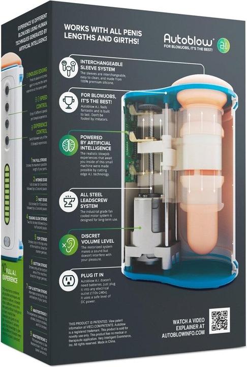 Actual product image Autoblow A.I. Machine