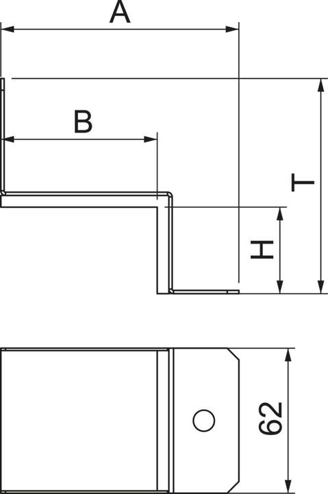 Actual product image OBO Bettermann Connector with seal for corner mounting 7216412 (Duct, 10 cm)