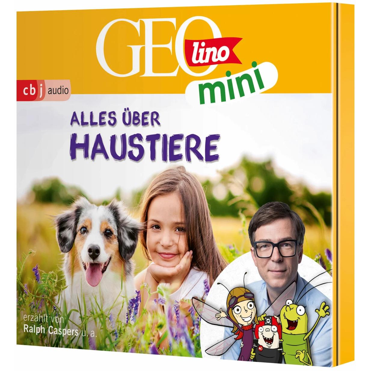 Thumbnail - GEOLINO MINI Alles über Haustiere, Hörbücher von Jana Ronte-Versch, Roland Griem, Heiko Kammerhoff, Oliver Versch, Eva D...
