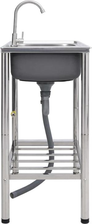 Immagine prodotto vidaXL Caterina (Lavello con sgocciolatoio, 78 cm, 43 cm)