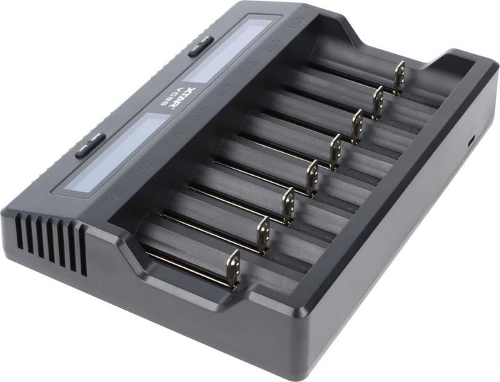 Image du produit Xtar VC8S 8fach Schnell-Ladegerät für 1-8 Li-Ion 3,6V und 3,7V Akku und NiMH