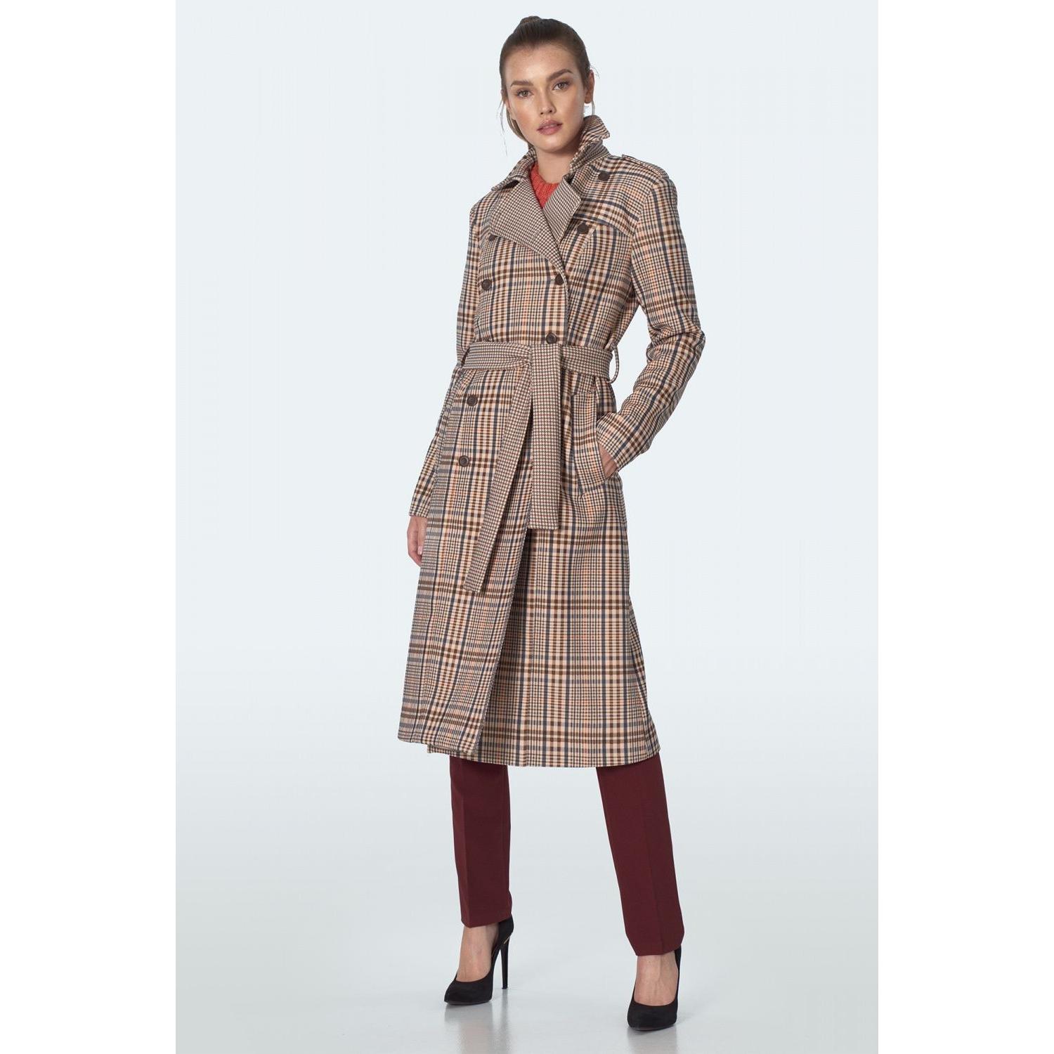Nife, Damen, Jacke, Mantel model (40), Beige, 40