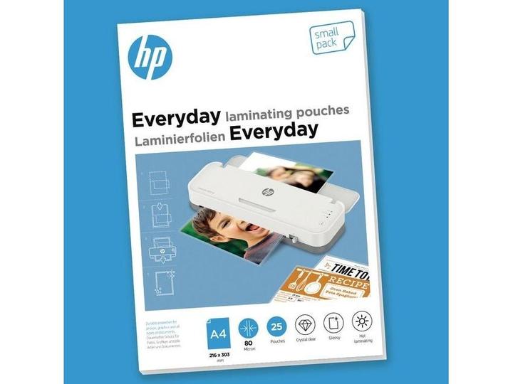 Produktbild HP Everyday Laminierfolien (A4, 25 Stk., 80 µm)