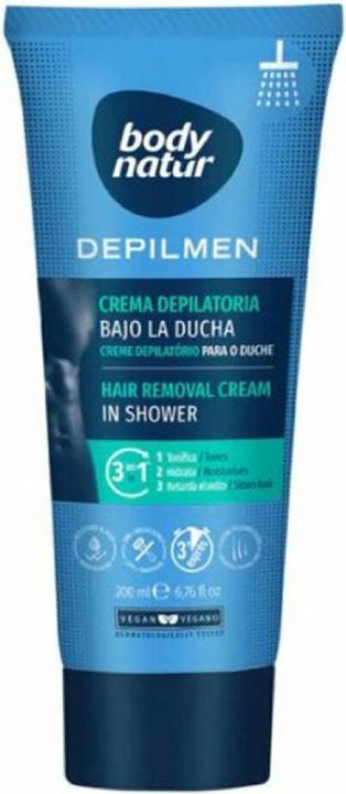 Body Natur DEPILMEN crema depilatoria bajo la ducha 200 ml (200 ml, 1 x)