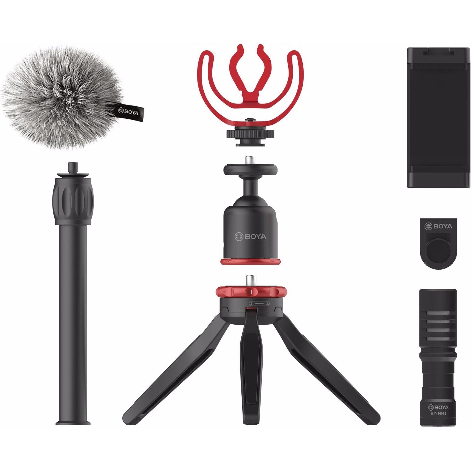 Boya BY-VG330 Kit video per smartphone, Microfono