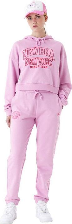Immagine prodotto New Era Pantaloni da donna in felpa rosa fondente - S (S)