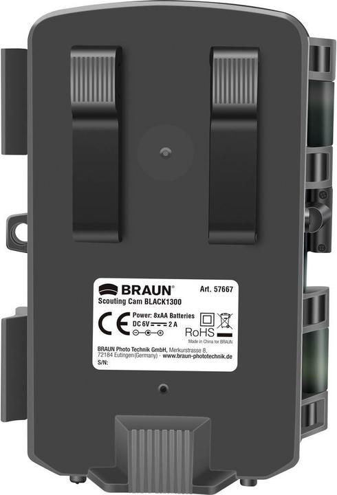 Actual product image Braun Photo Scouting Cam Black1300