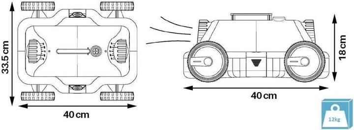 Produktbild Bestway Automatische Poolreiniger NOONOO