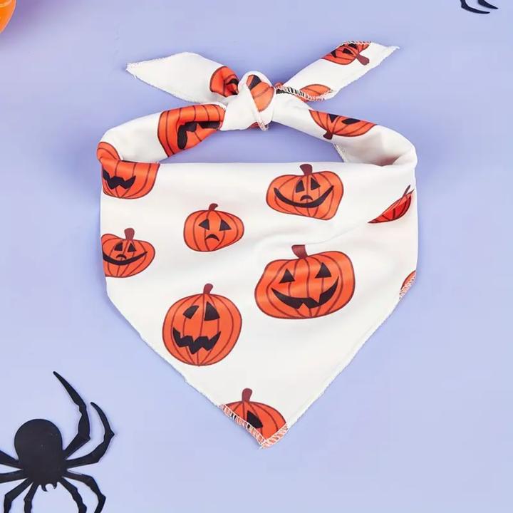 Image du produit Suba Bandanas d’Halloween pour Chiens (S, Bandana pour chien)