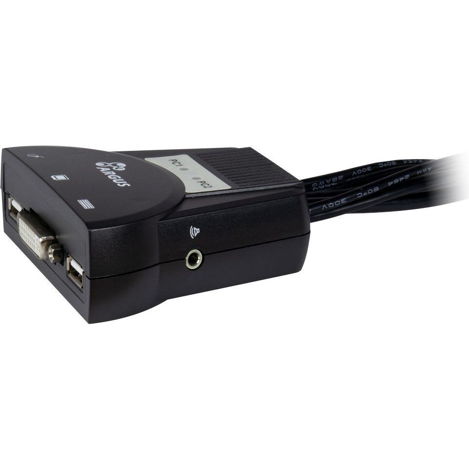 Intertech KVM Switch, KVM Switch, Schwarz
