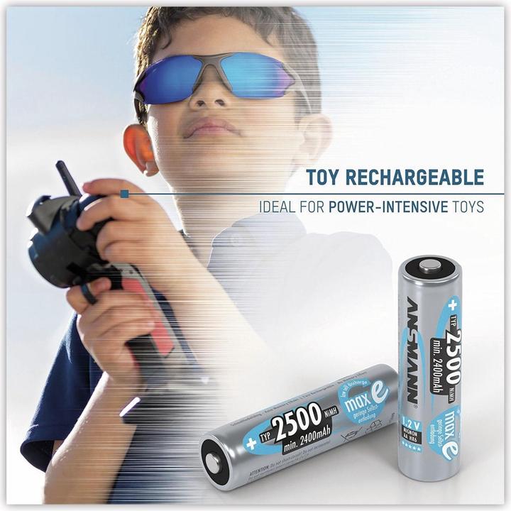 Productafbeelding Ansmann AA (4 Pcs., AA, 2500 mAh)