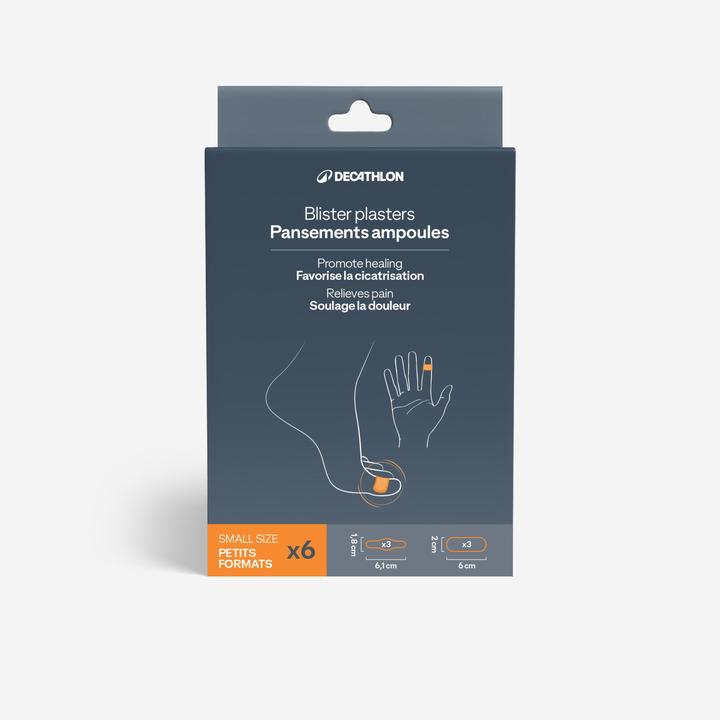 Produktbild Decathlon Blasenpflaster Kleinformat 6er-Pack (6x)
