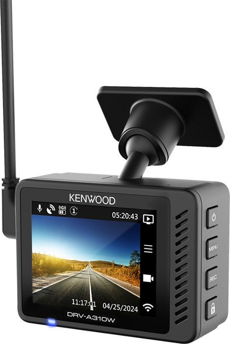 Actual product image Kenwood DRV-A310W (Accelerometer, Built-in display, Built-in microphone, GPS receiver, Wi-Fi, Full HD)