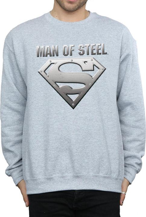 Immagine prodotto Superman Man Of Steel Shield Felpa Uomo (L)