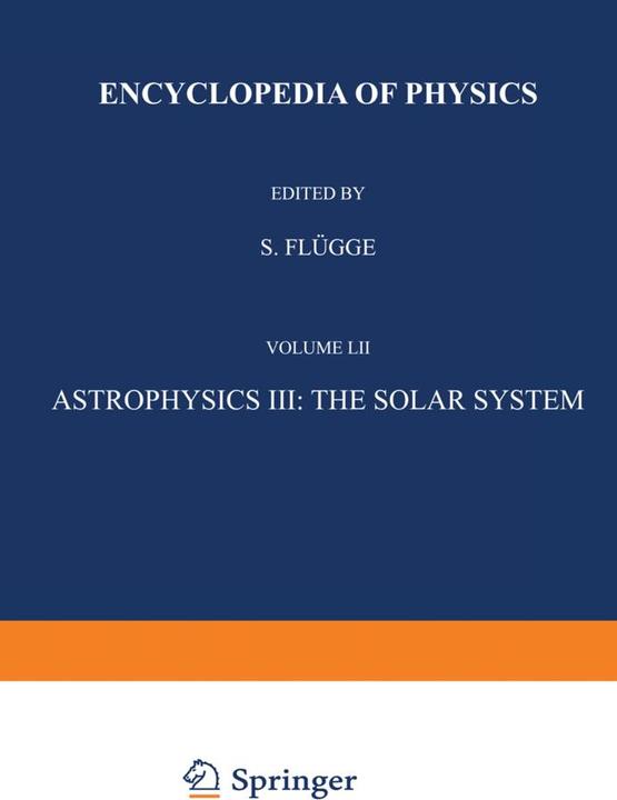 Produktbild Astrophysics III: The Solar System / Astrophysik III: Das Sonnensystem (Deutsch, Englisch, S. Flügge, 2012)