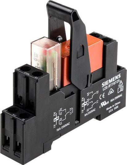 Produktbild Siemens RELAY, PLUG IN, COMPACT, 2 CO, LED, 24V
